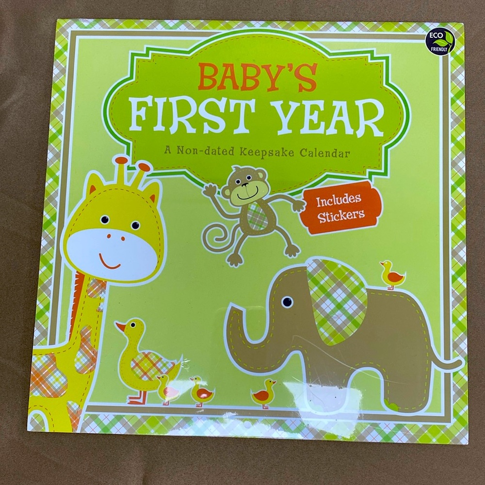 Baby’s First Year Calendar